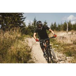 Force Rukavice MTB SWIPE červené letné