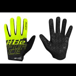 Force Rukavice MTB SWIPE černo-fluo letní Force Rukavice MTB SWIPE černo-fluo letní