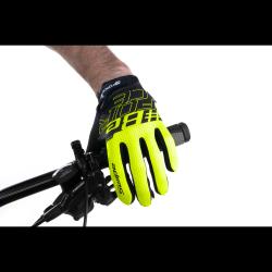 Force Rukavice MTB SWIPE černo-fluo letní