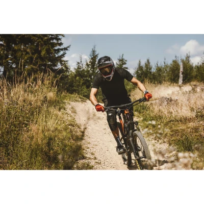 Force Rukavice MTB SWIPE červené letní