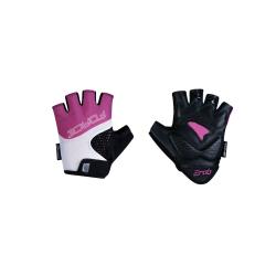 Force Rukavice RAB 2 KID čierno-ružovo-biele