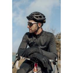 Force TIGER černé cyklistické rukavice