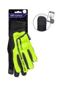 Force KID X72 fluo dětské rukavice zimní