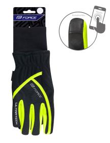 Force ULTRA TECH fluo zimní rukavice