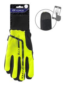 Force X72 fluo rukavice zimní