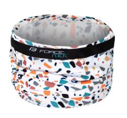 Force Šátek ROCK jaro/podzim, bílý UNI (VÝPRODEJ)