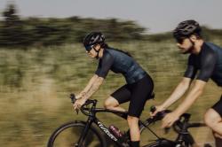 Force SCRIPT tm.modrý cyklodres - kr. rukáv POUZE M (VÝPRODEJ)