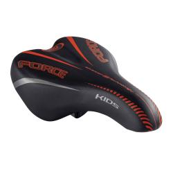 FORCE KIDS 16-20" černo-červené dětské sedlo FORCE KIDS 16-20" černo-červené dětské sedlo