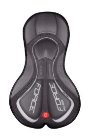 Force SHINE čierne cyklokraťasy s vložkou