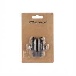 Force Gumičky brzd cestné výmenné korkové, čierne 55mm