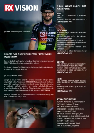 FORCE RX VISION SUN MAX černé dioptrické sklo