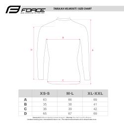 Force SOFT LADY dl. rukáv tričko funkčné