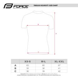 Force SOFT LADY kr rukáv tričko funkčné