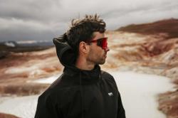 Force SONIC černo-červené cyklistické brýle - červená zrc. skla (VÝPRODEJ)