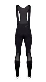 Force SPIKE černo-bílý cyklistický dres - dlouhý rukáv + Force SPIKE černo-bílé cyklokalhoty