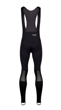 Force SPIKE černo-bílý cyklistický dres - dlouhý rukáv + Force SPIKE černo-bílé cyklokalhoty