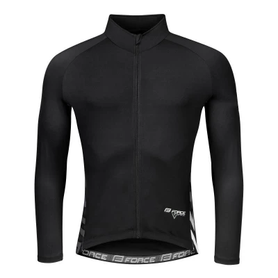 Force SPIKE černo-bílý cyklistický dres - dlouhý rukáv POUZE M (VÝPRODEJ) Force SPIKE černo-bílý cyklistický dres - dlouhý rukáv POUZE M (VÝPRODEJ)