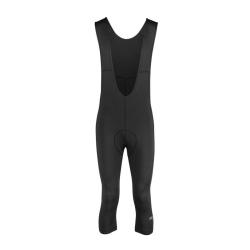 Force SPIKE černo-fluo cyklodres - dlouhý rukáv + Force MAZE černé cyklokalhoty