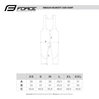 Force SPIKE černo-fluo cyklodres - dlouhý rukáv + Force MAZE černé cyklokalhoty