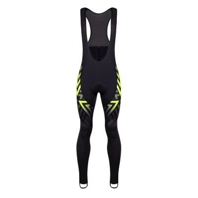 Force SPIKE černo-fluo cyklokalhoty se šráky a vložkou kalhoty Force SPIKE černo-fluo cyklokalhoty se šráky a vložkou kalhoty