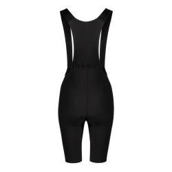 Force SPLASH LADY růžovo-modrý dámský dres + Force ACTION LADY černé cyklokraťasy
