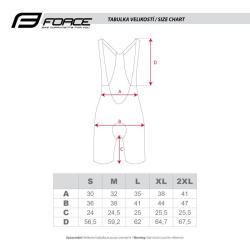 Force SPLASH LADY růžovo-modrý dámský dres + Force ACTION LADY černé cyklokraťasy
