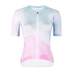 Force SPLASH LADY růžovo-modrý dámský dres - kr. rukáv POUZE L (VÝPRODEJ)