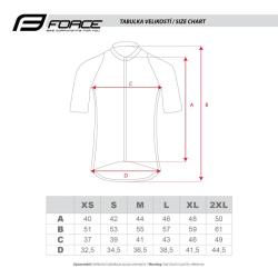 Force SPLASH LADY růžovo-modrý dámský dres - kr. rukáv POUZE M (VÝPRODEJ)