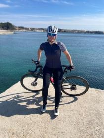 Force SPRING LADY černé dámské cyklokalhoty se šráky a vložkou POUZE M (VÝPRODEJ)