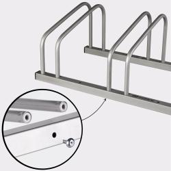 Force Stojan parkovací na 3 kolesá, oceľ, strieborný
