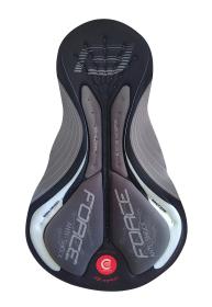 Force STORM čierno-sivé cyklokraťasy s odnímateľnou vložkou