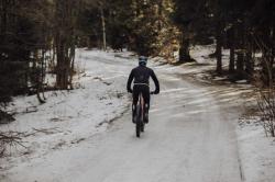 Force STORY černá zimní pánská cyklobunda POUZE L (VÝPRODEJ)