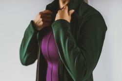 Force STORY LADY army zimní dámská cyklobunda POUZE XL (VÝPRODEJ)