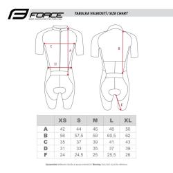 Force STREAM LADY černo-bílá dámská kombinéza POUZE XS (VÝPRODEJ)