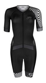 Force STREAM LADY černo-bílá dámská kombinéza POUZE XS (VÝPRODEJ)