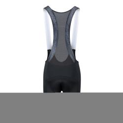 Force STRIPE černo-bílé cyklokraťasy se šráky a vložkou