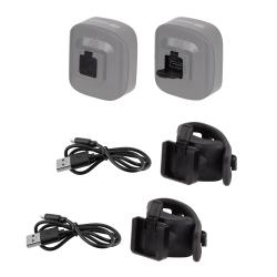 Force Světla/blikačky sada COB 2.0 USB přední+zadn