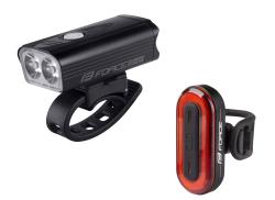Force Světla sada DIVER ARC USB přední+zadní Force Světla sada DIVER ARC USB přední+zadní