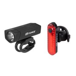 Force DOT USB přední+zadní sada světel Force DOT USB přední+zadní sada světel