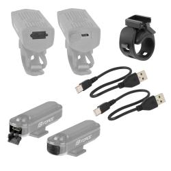 Force DOT USB predná+zadná sada svetiel