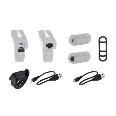 Force Svetlá sada FUTURO USB predné+zadné