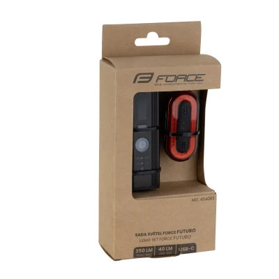 Force Svetlá sada FUTURO USB predné+zadné