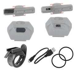 Force Světla sada GLARE USB přední+zadní