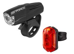 Force Světla sada VARIO USB přední+zadní Force Světla sada VARIO USB přední+zadní