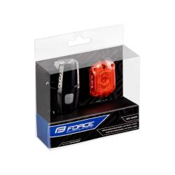 Force Světla sada VARIO USB přední+zadní