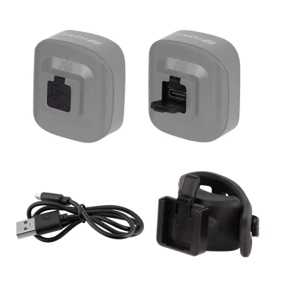 Force Světlo přední COB 2.0 75LM USB, černé