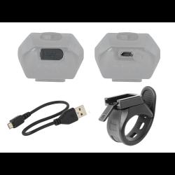 Force BUG 400LM USB světlo přední, černé