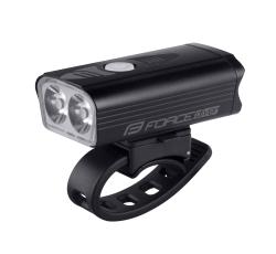 Force Světlo přední DIVER 900 LM, USB, černé