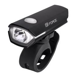 Force Světlo přední FLUX 200LM USB, černé Force Světlo přední FLUX 200LM USB, černé