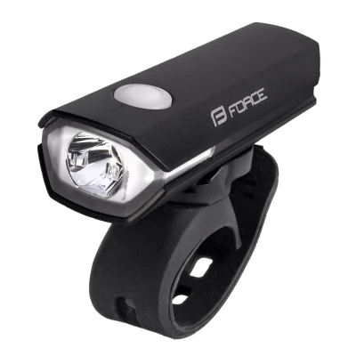 Force Světlo přední FLUX 200LM USB, černé